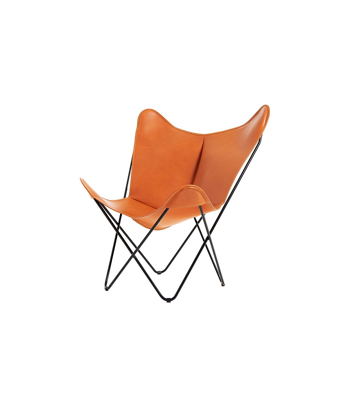 Orange butterfly online chair