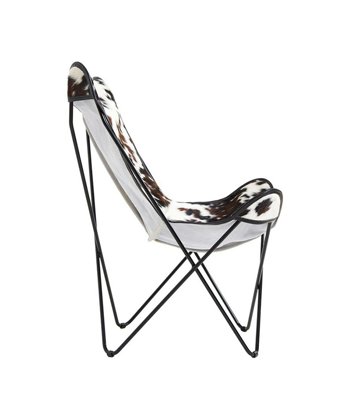 SILLA BKF PIEL DE TORO NORMANDO